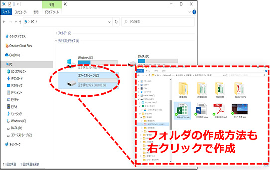 コワークストレージの特徴